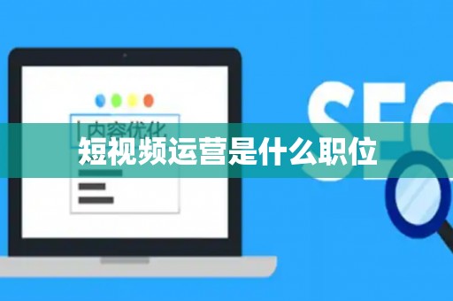 短视频运营是什么职位